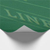 Gamblers Craps Table Afbeelding Cadeaupapier (Hoek)