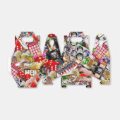 Gamblers Delight - Las Vegas Pictogrammen Achtergr Bedankdoosjes (Uitgevouwen)