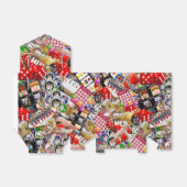 Gamblers Delight - Las Vegas pictogrammen Bedankdoosjes (Uitgevouwen)
