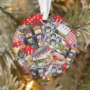Gamblers Delight - Las Vegas pictogrammen Ornament