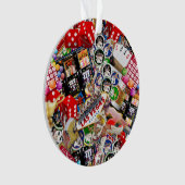 Gamblers Delight - Las Vegas pictogrammen Ornament (voorkant)