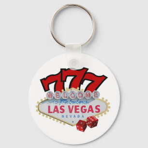 Gambler's Las Vegas Lucky Sleutelhanger. Sleutelhanger