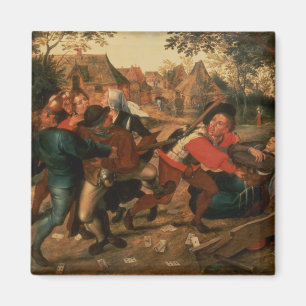 Gamblers Quarreling Magneet