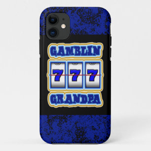 Gamblin Grandpa iPhone 11 Hoesje