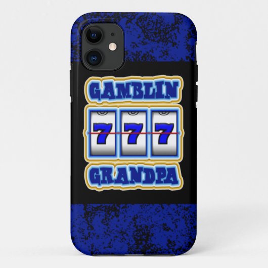 Gamblin Grandpa Case-Mate iPhone Case (Achterkant)