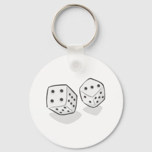 Gambling Dice Sleutelhanger