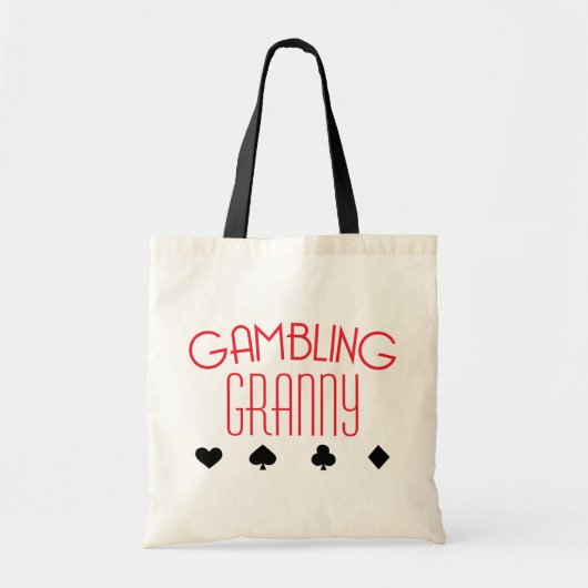 Gambling Granny Tote Bag (Voorkant)