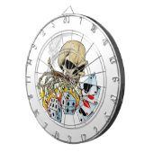 Gambling Skull Dartbord (Voorkant Rechts)
