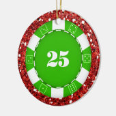 Gambling - Vegas Keramisch Ornament (Links)