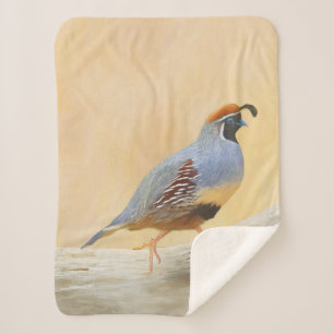 Gambrel's kwartels sherpa deken