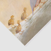 Gambrel's kwartels tissuepapier (Detail)