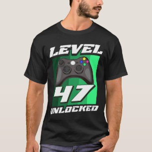 game 47e verjaardag 47-jarig meisje t-shirt