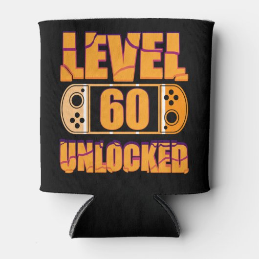  game 60e verjaardag Gift 60 jaar oud Game Blikjeskoeler (Voorkant)