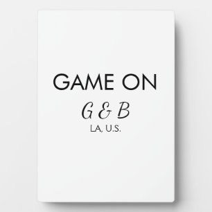 Game aan het toevoegen van het paar naam bruiloft  fotoplaat