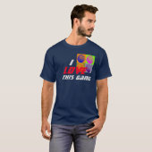 Game Basketball Pop Art T-shirt (Voorkant volledig)