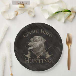 Game Bird-jacht Papieren Bordje