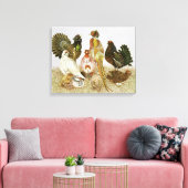 Game Birds Canvas Afdruk (Insitu (Woonkamer))