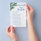 Game Card Ken je de Bride echt? Flyer (Hand)