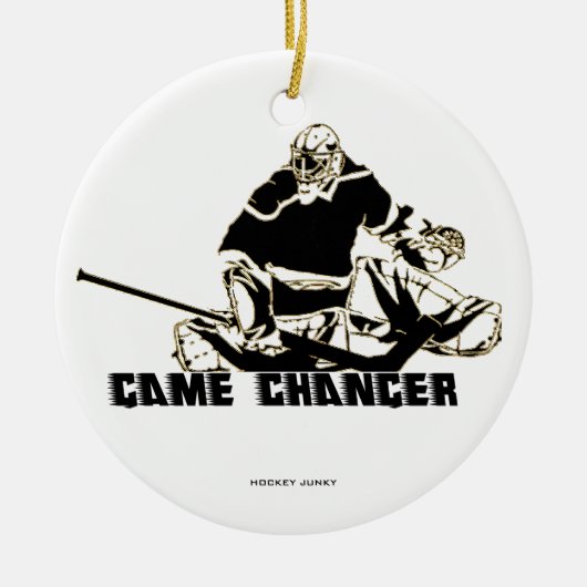 GAME CHANGER KERAMISCH ORNAMENT (Voorkant)