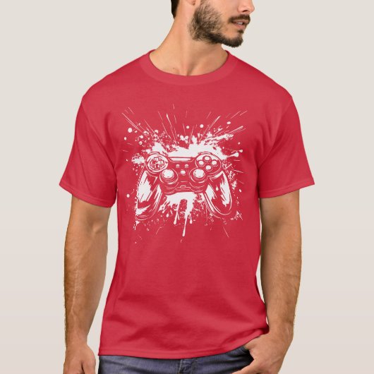 Game Controller jongen T-shirt (Voorkant)