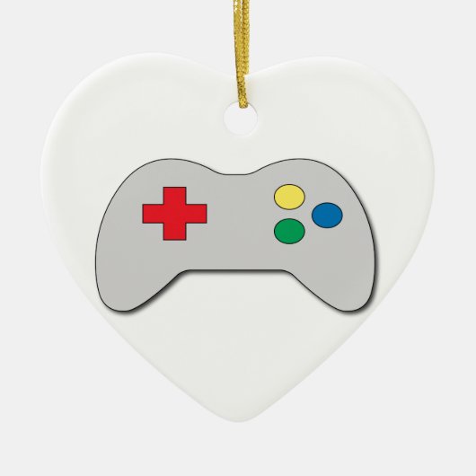 Game Controller Keramisch Ornament (Voorkant)