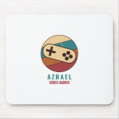 Game Controller Logo, videokanser Muismat (Voorkant)