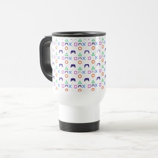 Game Controller Pattern Mug | Cool Gamer (Devant gauche)