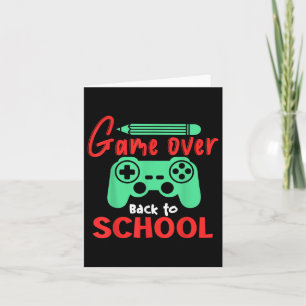 Game Cross Stick over Terug naar school AppleCL Kaart