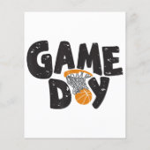 Game Dag Basketbal Grappige Jeugd Mannen Vrouwen S (Achterkant)