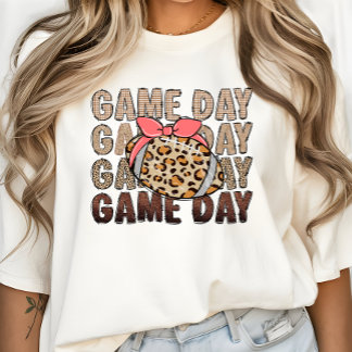 Game Dag Shirt Football Mama T-shirt Cheer Mom T-s