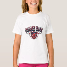 Game Day American Football Patriottisch Schild Spo