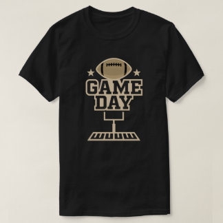 Game Day Amerikaans Football Grafisch Ontwerp T-shirt