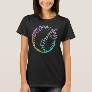 Game Day Baseball Life Softball Mam T-shirt