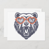 Game Day Beer Briefkaart (Voorkant / Achterkant)