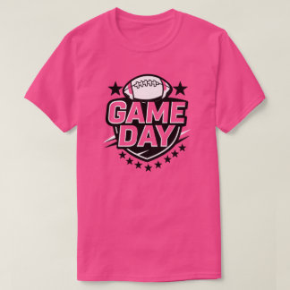 Game Day Football Graphic T-shirt