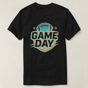 Game Day Football Graphic T-shirt