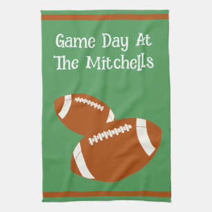 Game Day Football PERSONALISEREN Theedoek