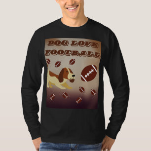 Game Day Football Seizoen Touchdown Aangepast T-shirt