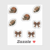 Game Day Football Vibes Sticker (Vel)