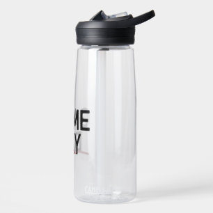 Game Day Krachtige Statement Ontwerp Waterfles