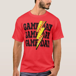 Game Day Softball, Softball Player Gift T-shirt