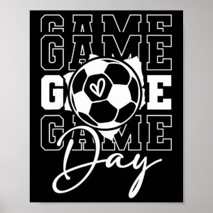 Game Day Voetbal  Poster