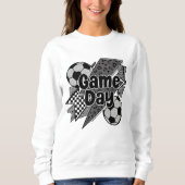 Game Day Voetbal Shirt - Leopard Lightning & Ball (Voorkant)