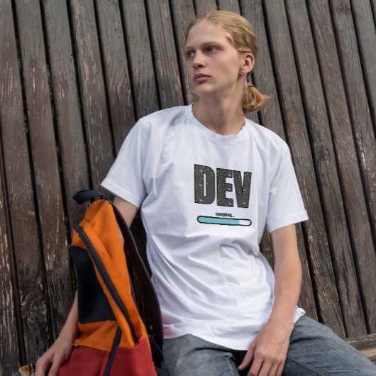 Game Dev Compileren - Blauw Compileren T-shirt