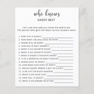 Game die DADDY het beste kent