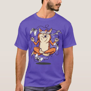 game dog meditatie t-shirt