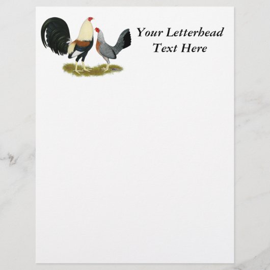 Game Fowl Pair (Voorkant)