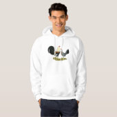 Game Fowl Pair Hoodie (Voorkant volledig)