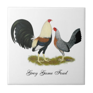Game Fowl Pair Tegeltje