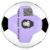 game gags galor soccer ball voetbal (Gedraaid)